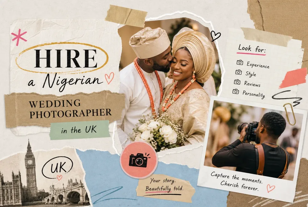 How to Hire a Nigerian Wedding Photographer in the UK