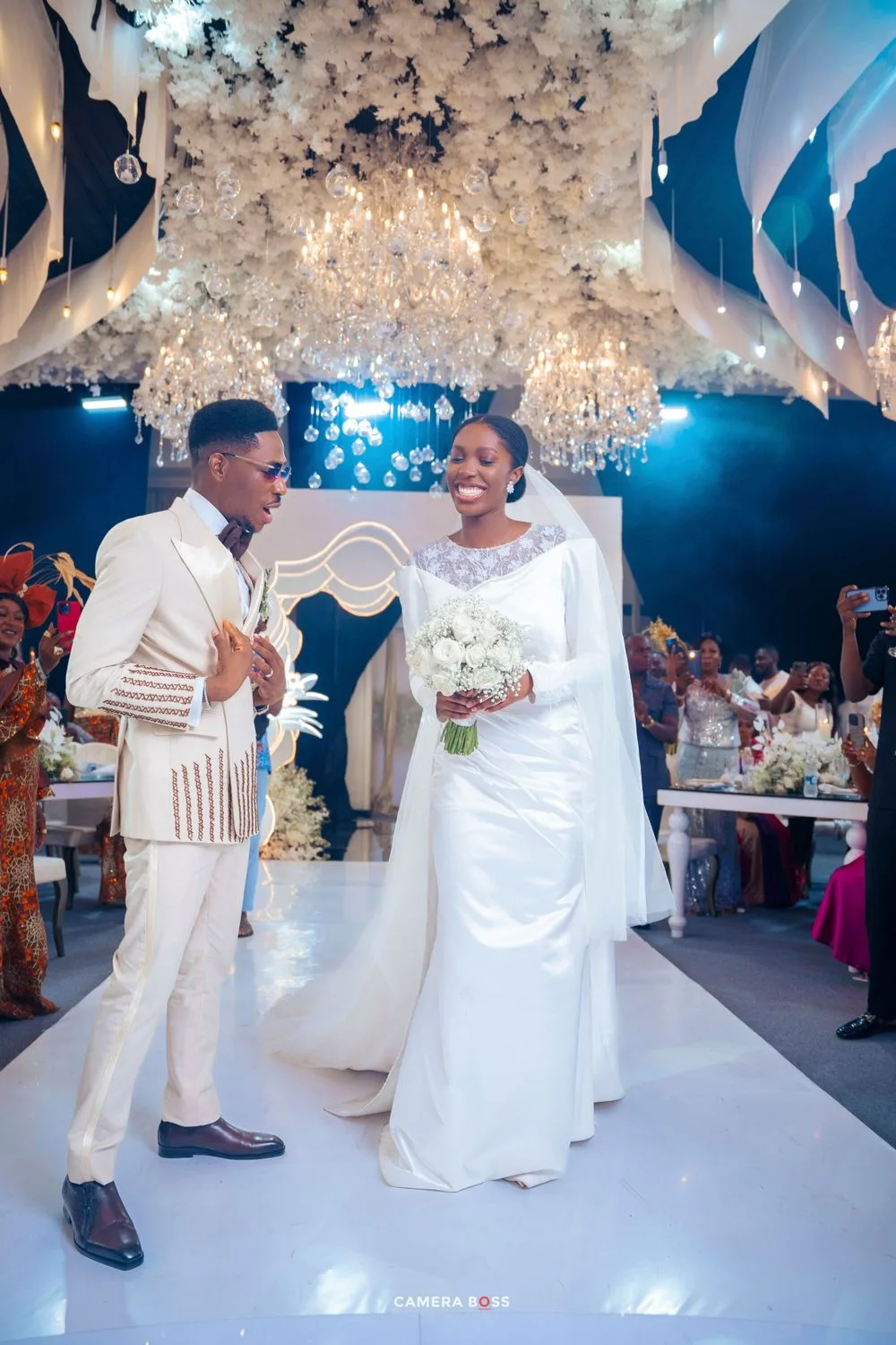 Moses Bliss wedding @ De-icon event hall Ghana