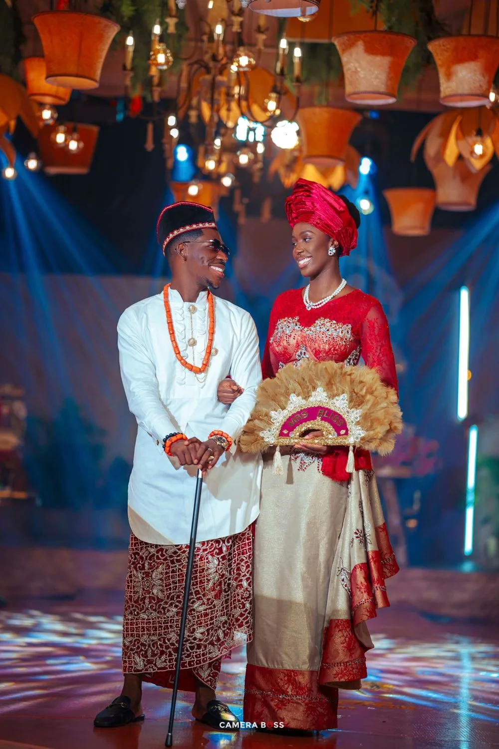 Moses Bliss wedding @ De-icon event hall Ghana