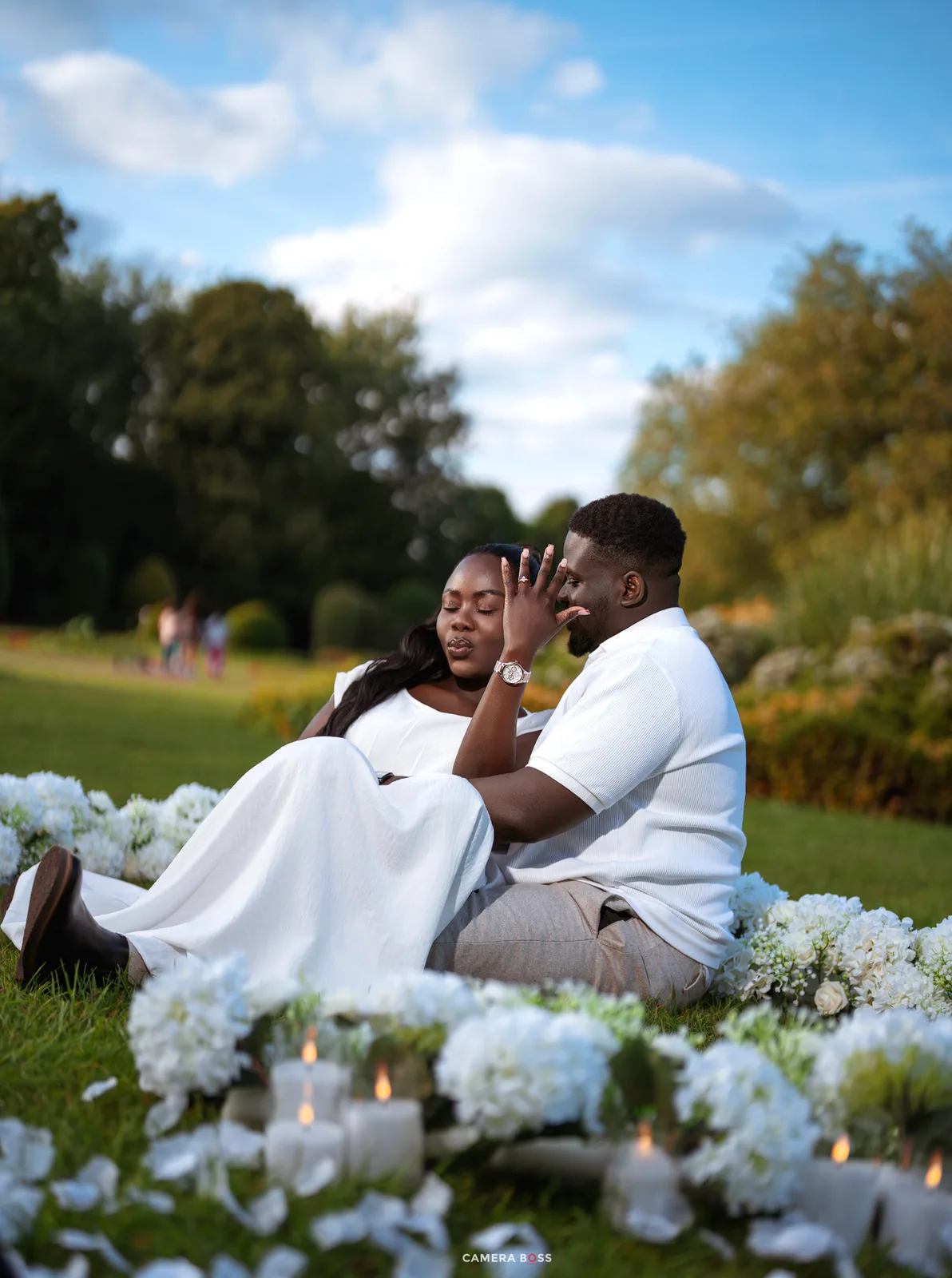 Wedding Proposal at Abbey Park, Leicester