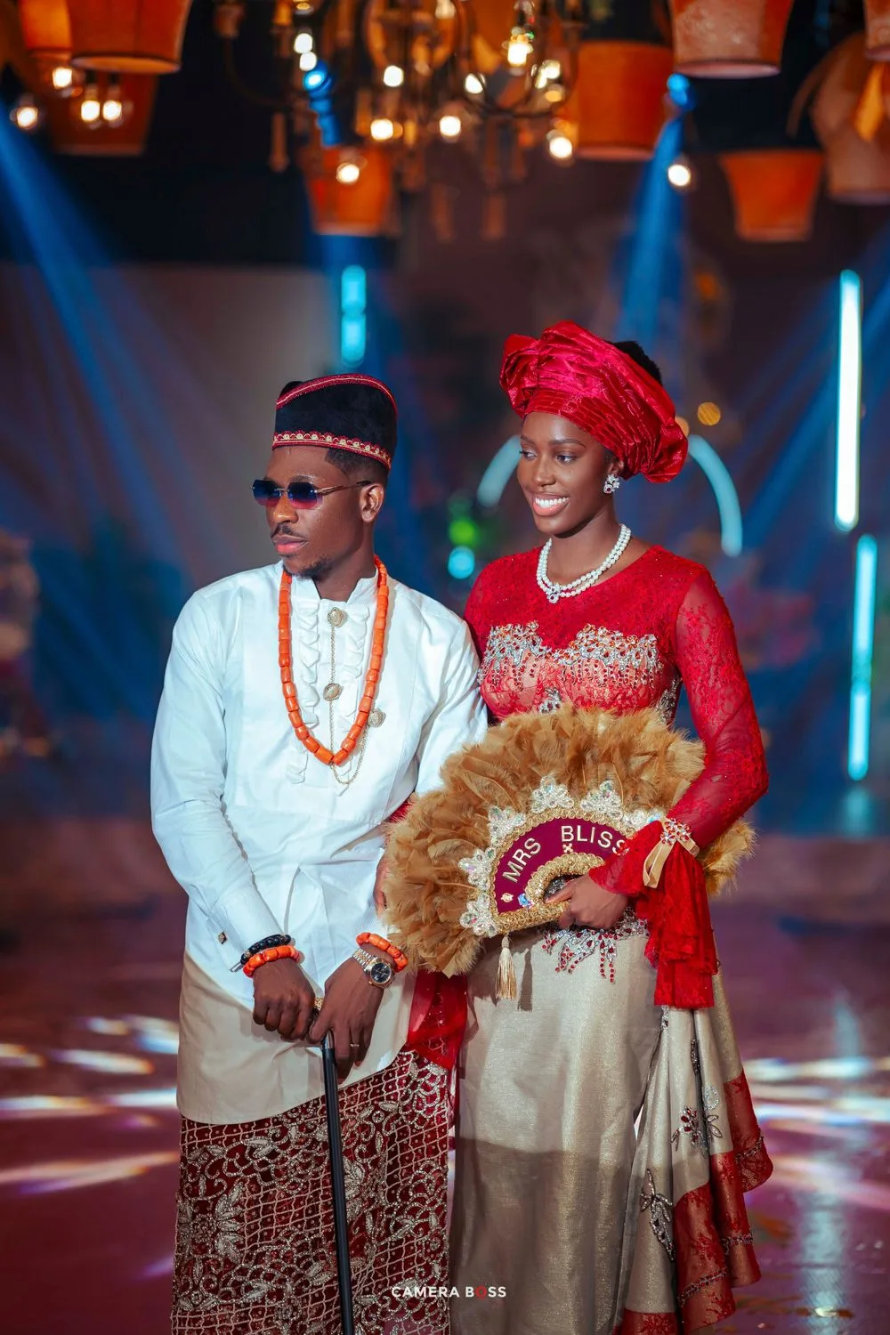 Moses Bliss wedding @ De-icon event hall Ghana