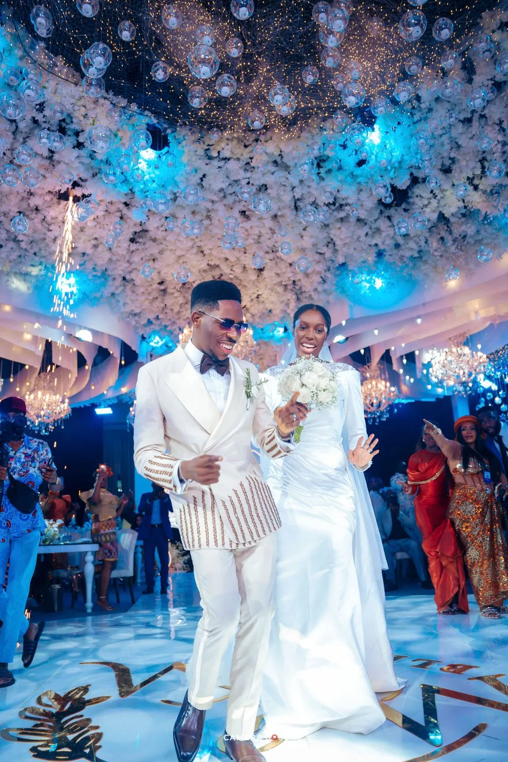 Moses Bliss wedding @ De-icon event hall Ghana