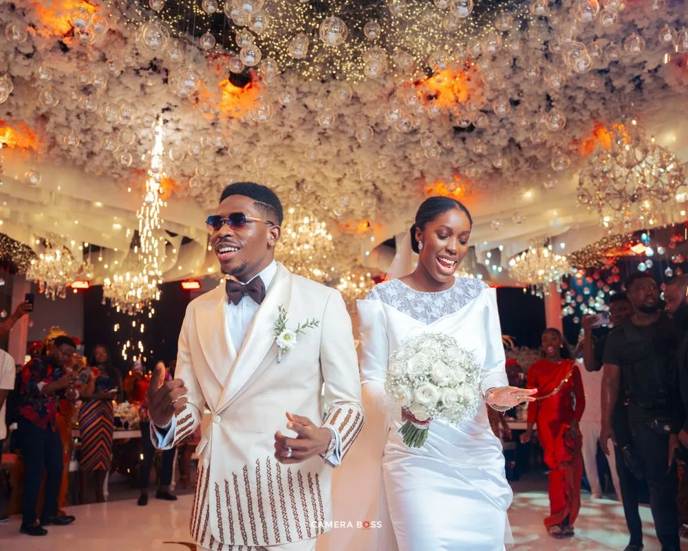 Moses Bliss wedding @ De-icon event hall Ghana